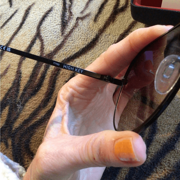 NEW! Rare QUAY high Key Cocoa fade Aviator Sunglasses ^read! main image 5